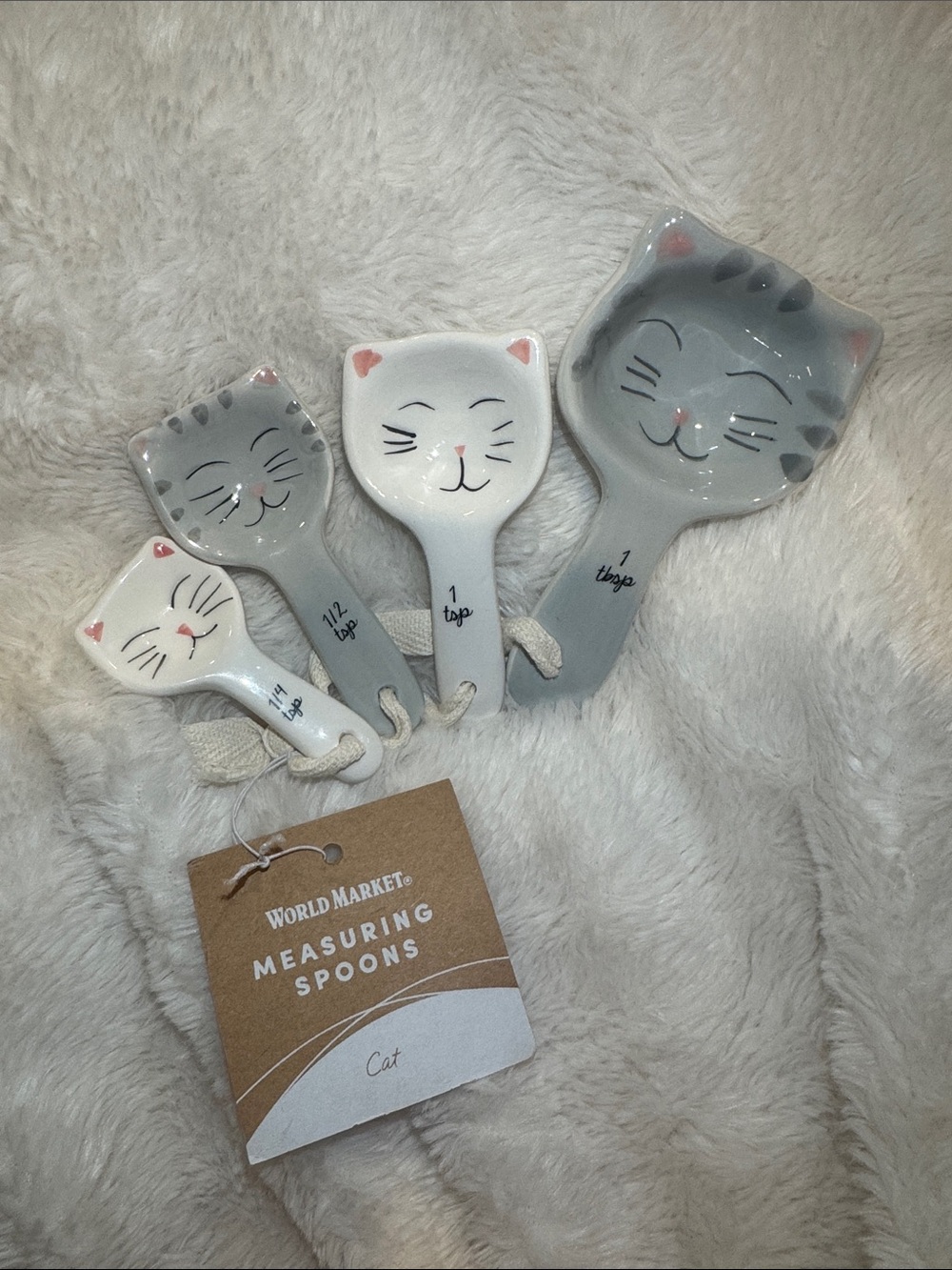 Cat Measuring Spoons set of 4